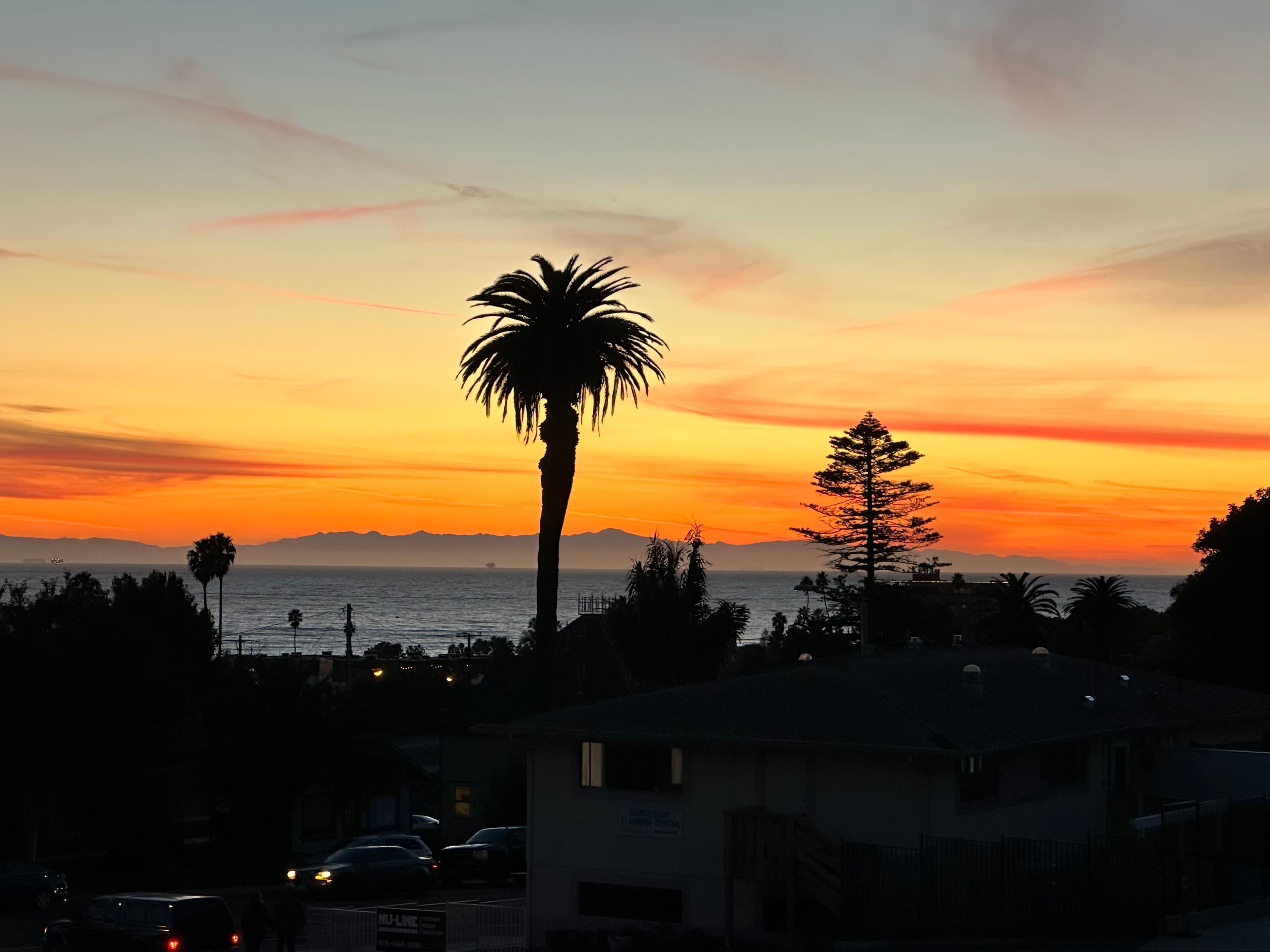 Ventura sunset background